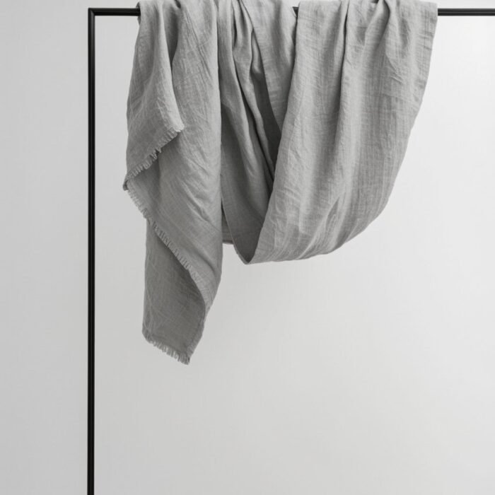 Narzuta lniana Freya - kamień